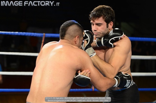 2013-11-16 Vigevano - Born to Fight 2943 Rob Le Noir-Marcello Monetti - MMA